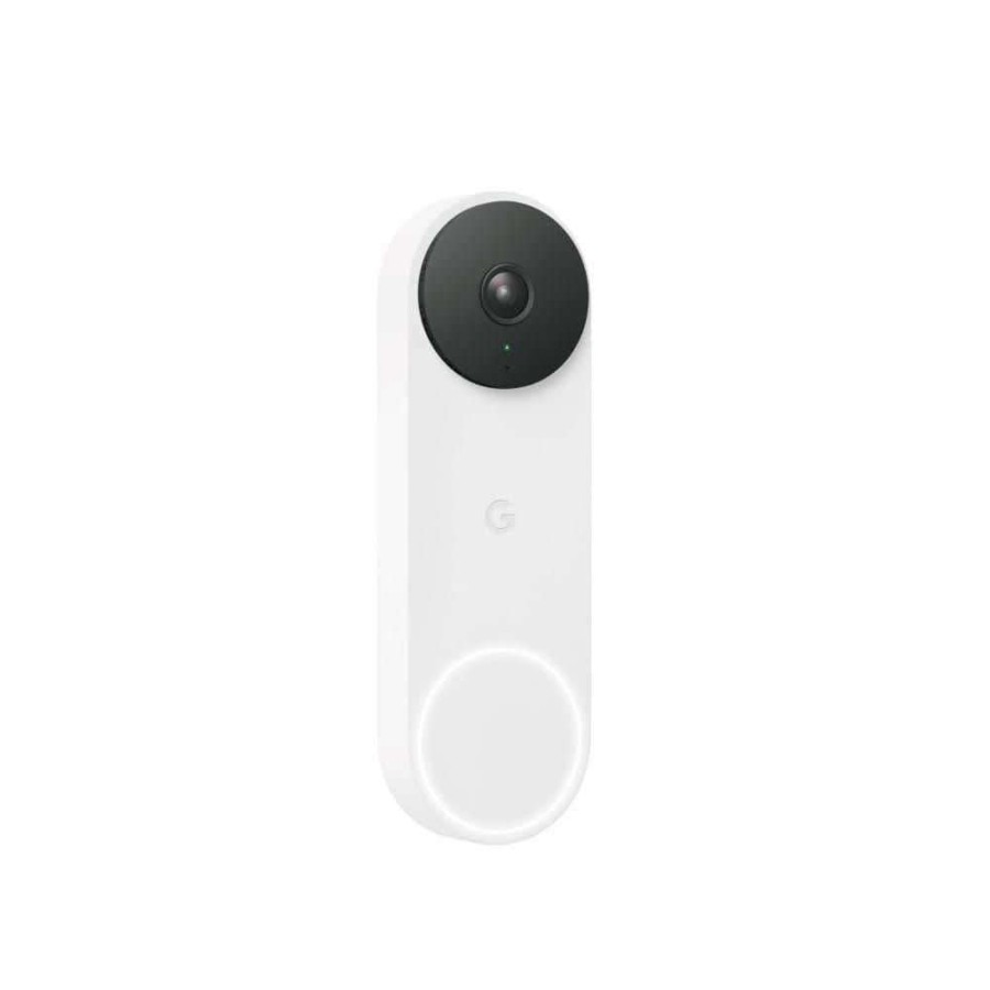 Smart Devices * | Google Nest Doorbell (Wired, 2Nd Gen) Snow