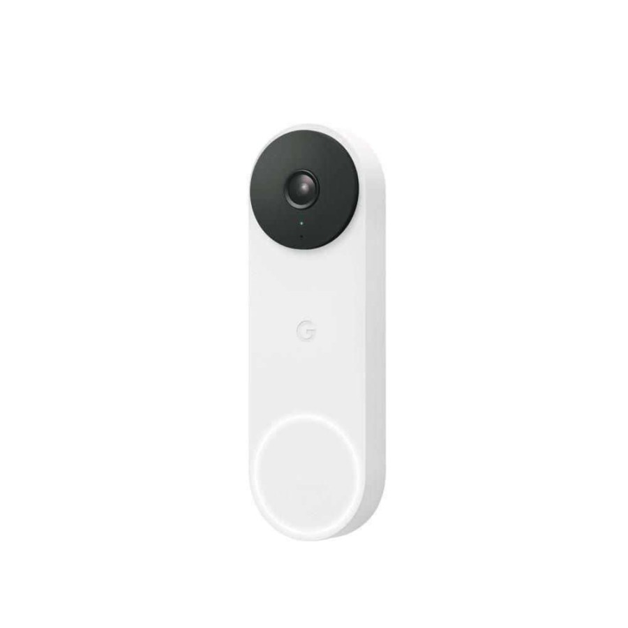 Smart Devices * | Google Nest Doorbell (Wired, 2Nd Gen) Snow