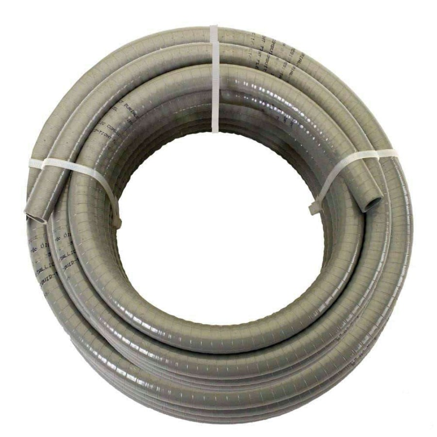 Electrical Boxes, Conduit & Fittings * | Afc Cable Systems 1/2 X 100 Ft. Non-Ul Liquidtight Flexible Steel Conduit