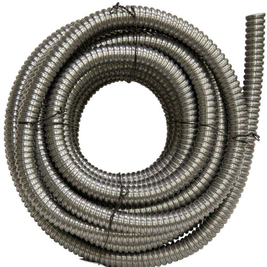 Electrical Boxes, Conduit & Fittings * | Afc Cable Systems 1 In. X 50 Ft. Flexible Aluminum Conduit