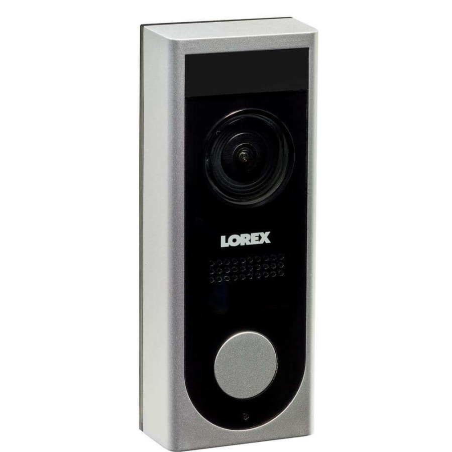 Doorbells * | Lorex 1080P Wired Wi-Fi Video Door Bell Security Camera With Person Detection