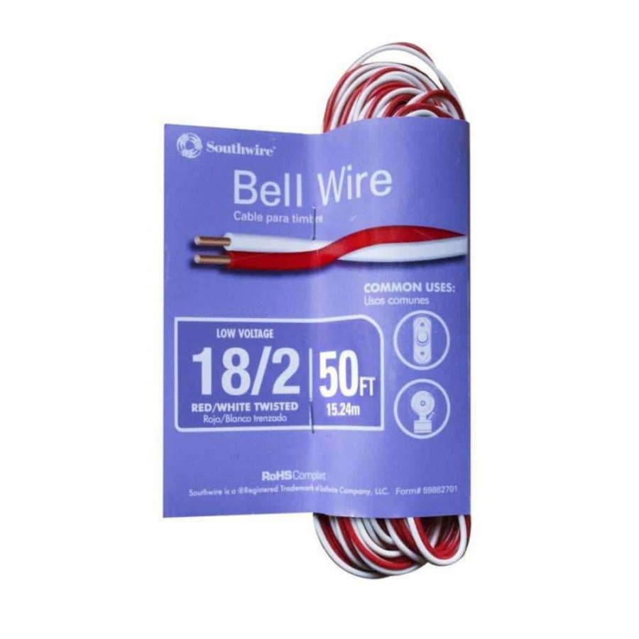 Wire * | Southwire 50 Ft. 18/2 Bell Wire