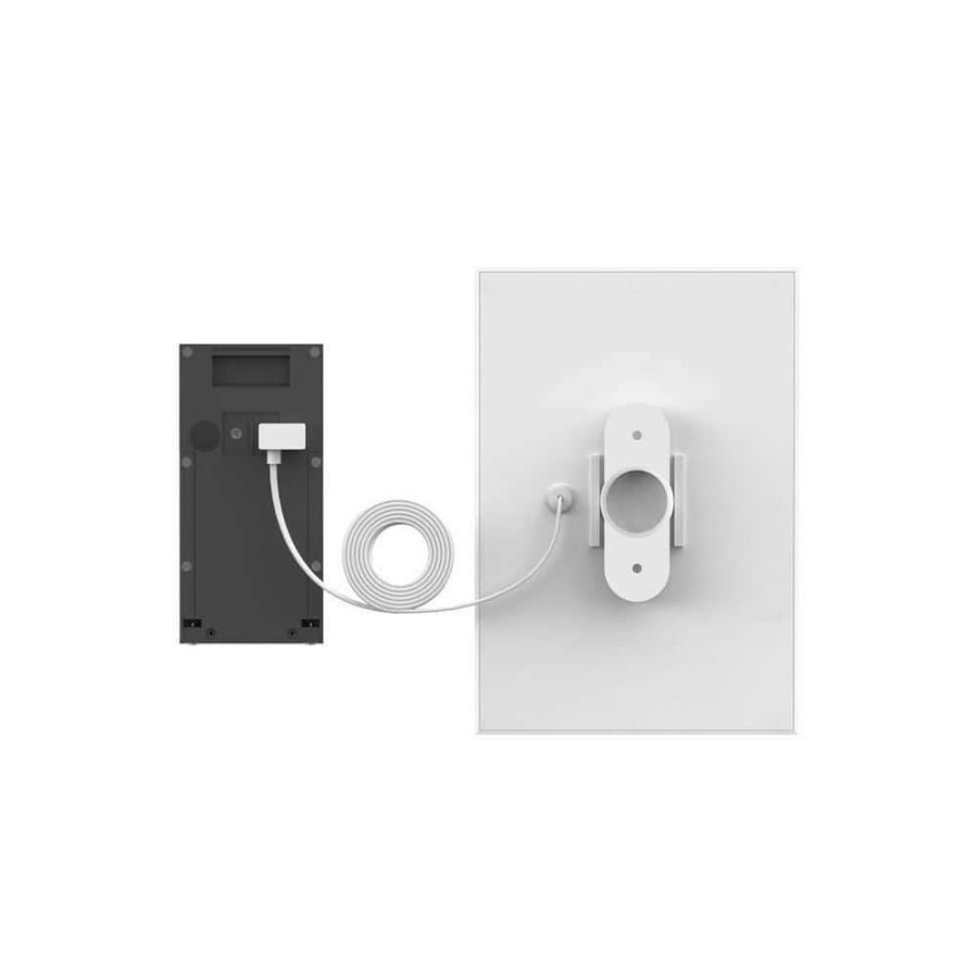 Doorbells * | Ring Solar Panel For Video Doorbell In White