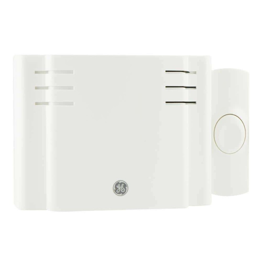 Doorbells * | Ge Battery Operated Door Chime Kit With 8 Melodies