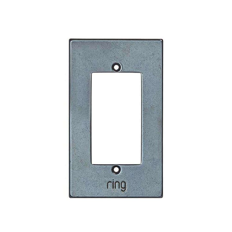 Doorbells * | Ring Wired Video Door Bell Elite White Bronze Dark Faceplate