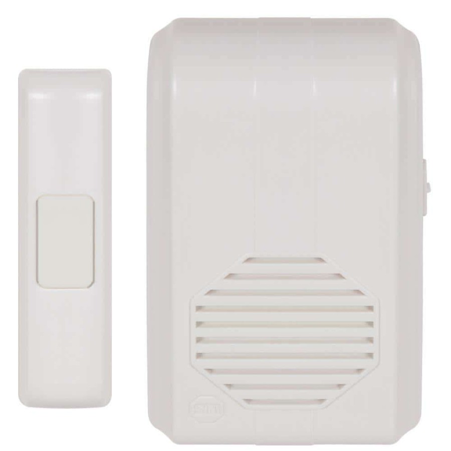 Doorbells * | Safety Technology International Wireless Door Bell Chime With Receiver