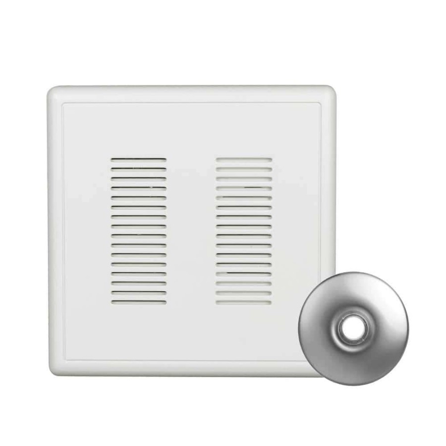 Doorbells * | Nicor Primechime Plus 2 Video Compatible Wired Door Bell Chime Kit With Nickel Stucco Button