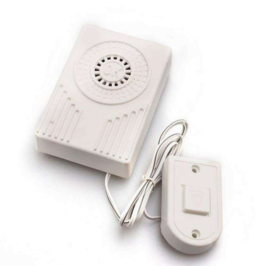 Doorbells * | Spt Wired Door Bell Button And Chime Ringer